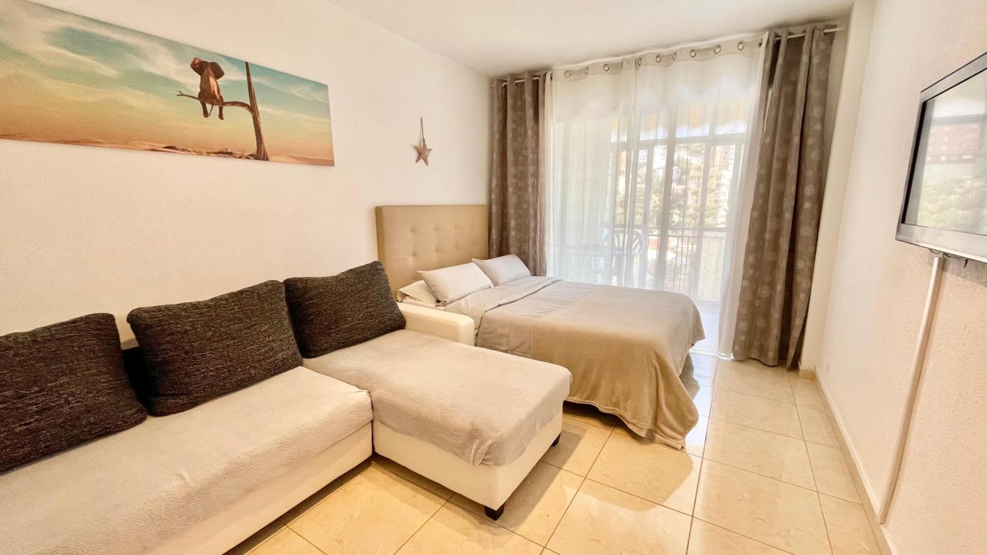 Beach Studio Apartment Hannibal La Cala Finestrat Benidorm Exteriör bild
