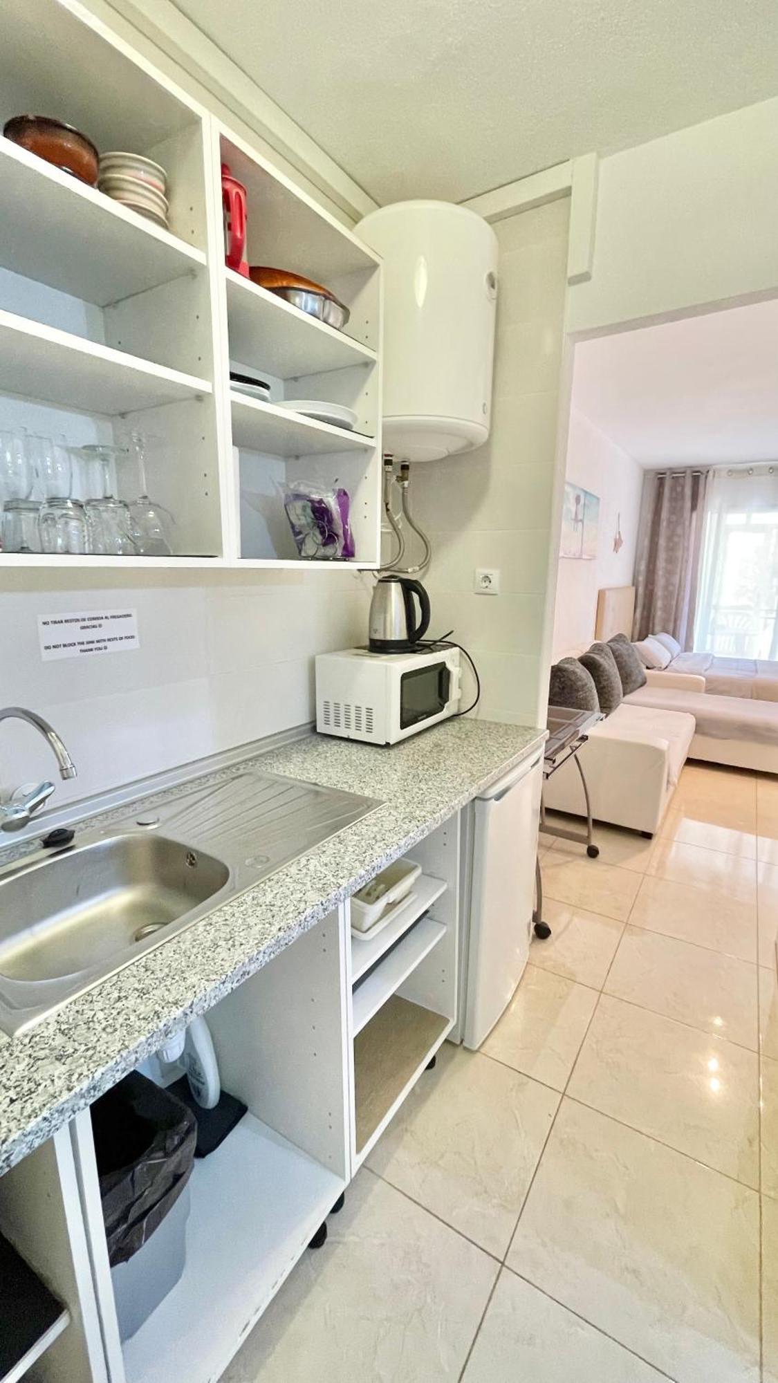 Beach Studio Apartment Hannibal La Cala Finestrat Benidorm Exteriör bild