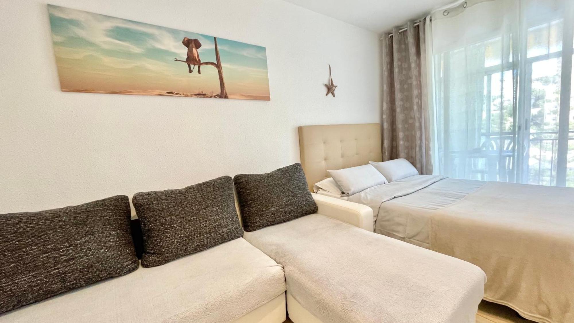 Beach Studio Apartment Hannibal La Cala Finestrat Benidorm Exteriör bild